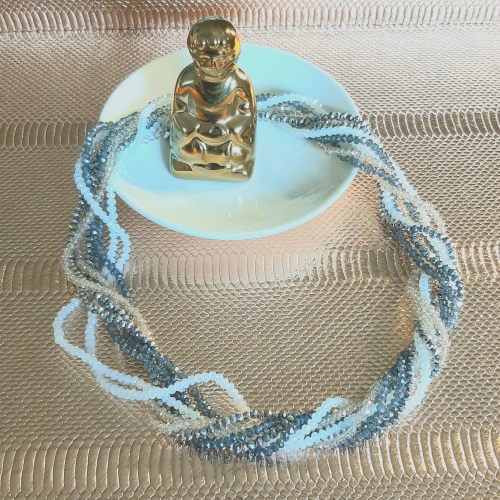 Stella + Ruby Multi Strand Beaded Necklace